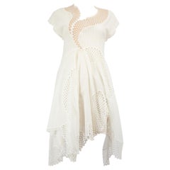 Stella McCartney Cream Lace Knee Length Dress Size XXS Stella McCartney Cream Lace Knee Length Dress Size XXS