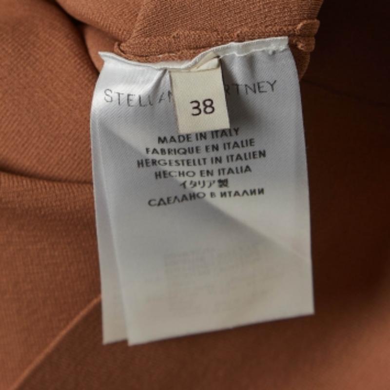 Stella McCartney Gonna a tubino in maglia beige scuro S in vendita 5