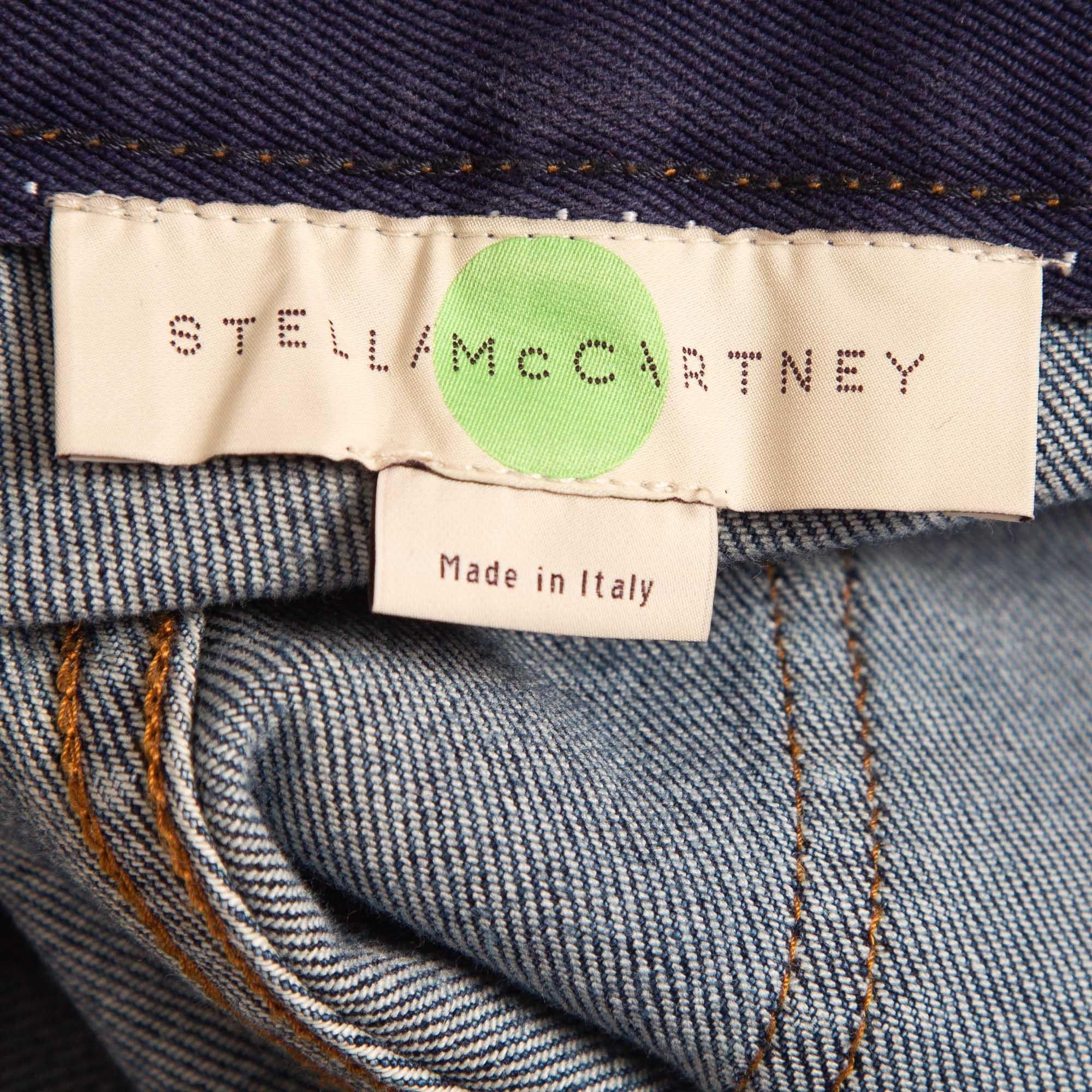 Stella McCartney Vaqueros Bordados Pájaro M Cintura 27 en Bueno estado para la venta en Dubai, Al Qouz 2