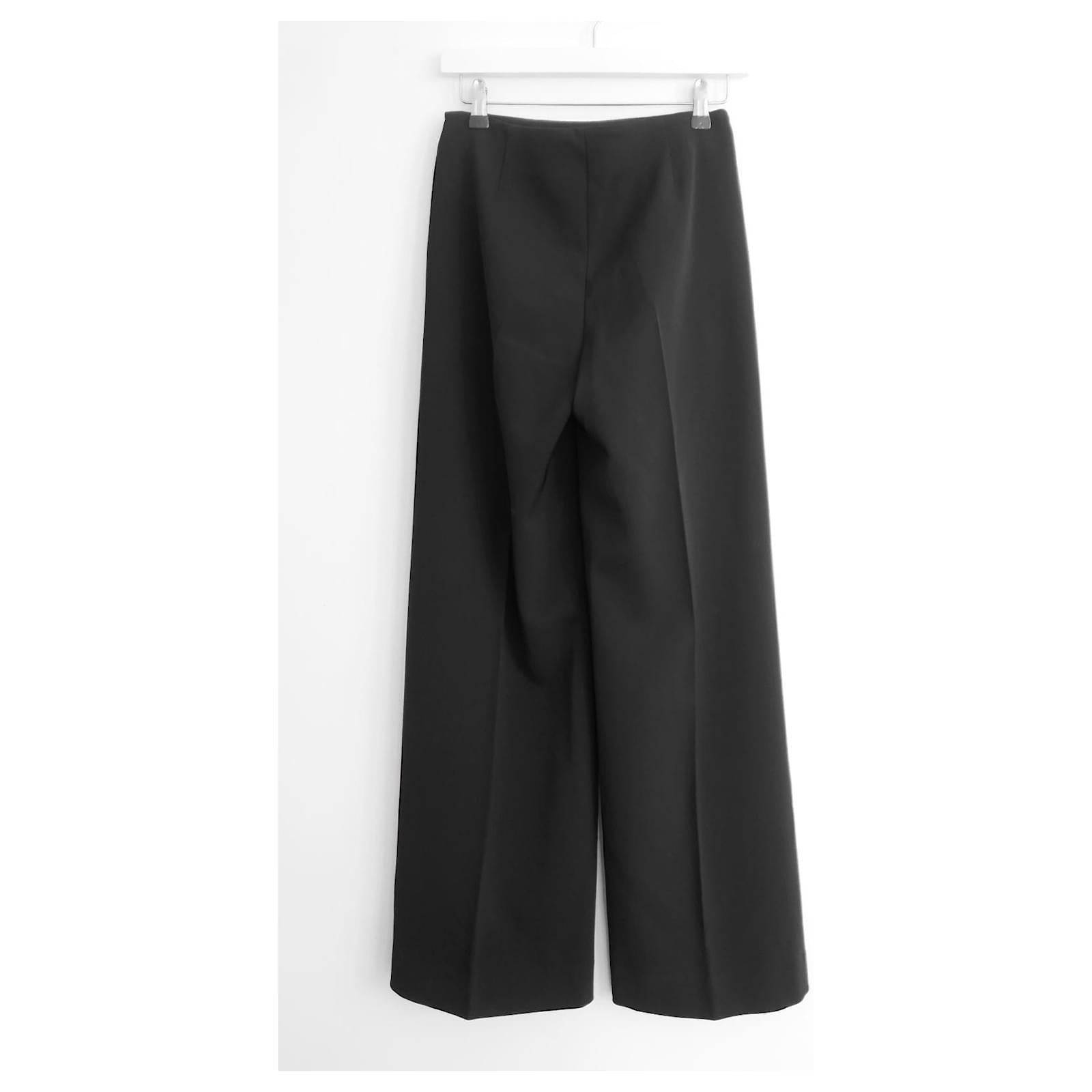 Stella McCartney Pantalon large à bordures en forme de disque Pantalon Pour femmes en vente