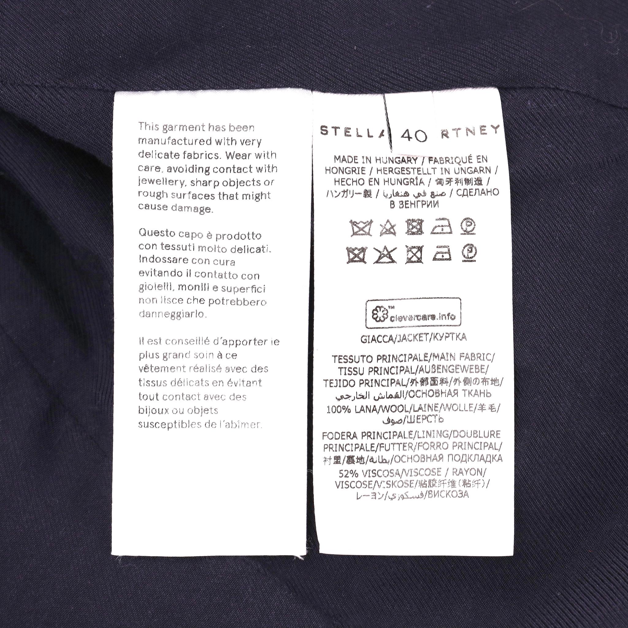 Blazer Stella McCartney à double boutonnage en vente 3