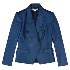 Stella McCartney Zweireihiger Blazer aus Wolle