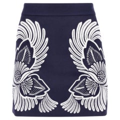 Stella McCartney Rock aus bestickter Woll- und Kaschmirmischung