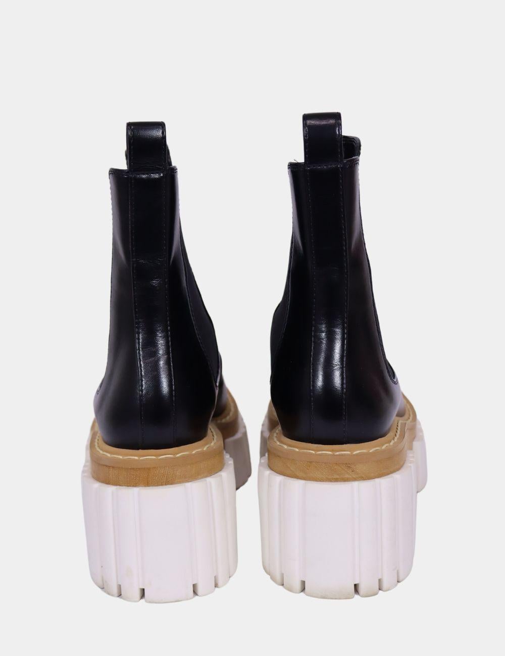 Botines con plataforma Stella McCartney Emilie Talla EU 40 Negro en venta