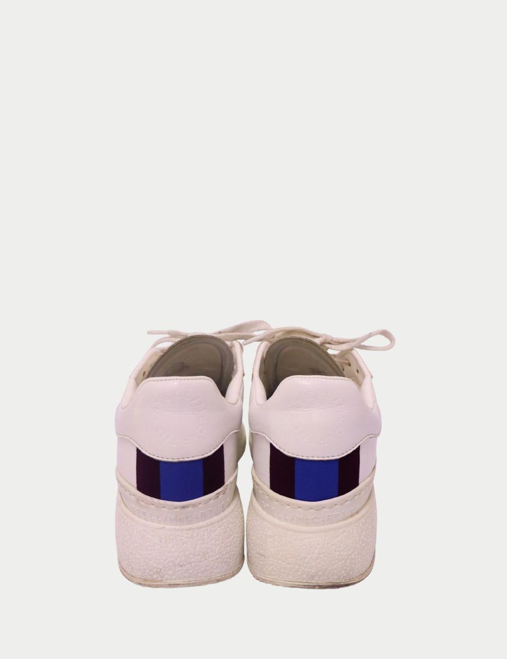 Stella McCartney White Vegan Leather Low-Top Sneakers – Women’s


Step into sustainable style with these Stella McCartney White Vegan Leather Low-Top Sneakers, crafted with the brand’s signature commitment to cruelty-free fashion. Designed in a