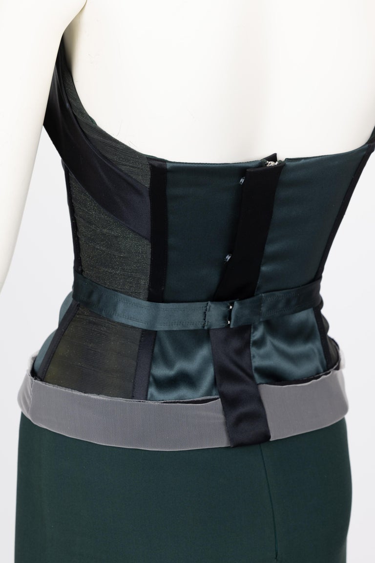 Stella McCartney F/W 2003 Runway Strapless Corset Dress