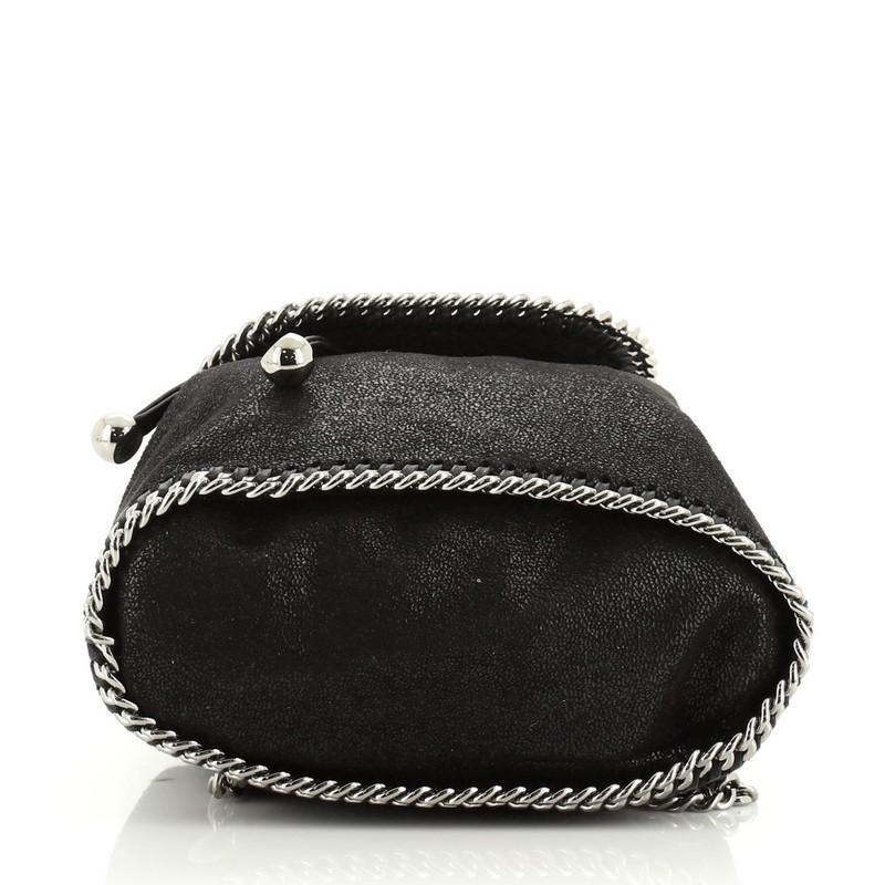 Stella McCartney Falabella Backpack Shaggy Deer Mini  In Good Condition In NY, NY