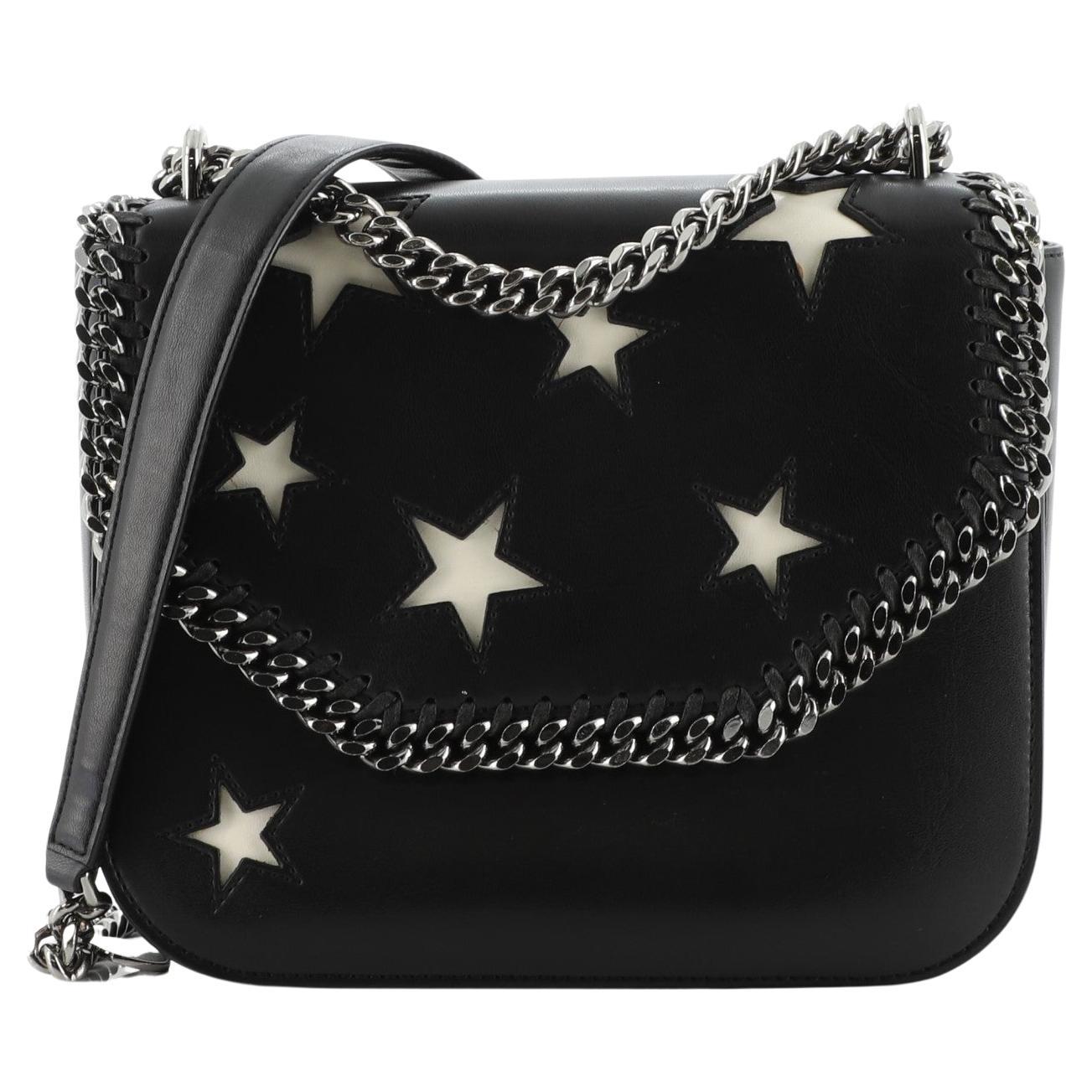 Stella McCartney Falabella Box Shoulder Bag Faux Leather with Inlay Small  at 1stDibs