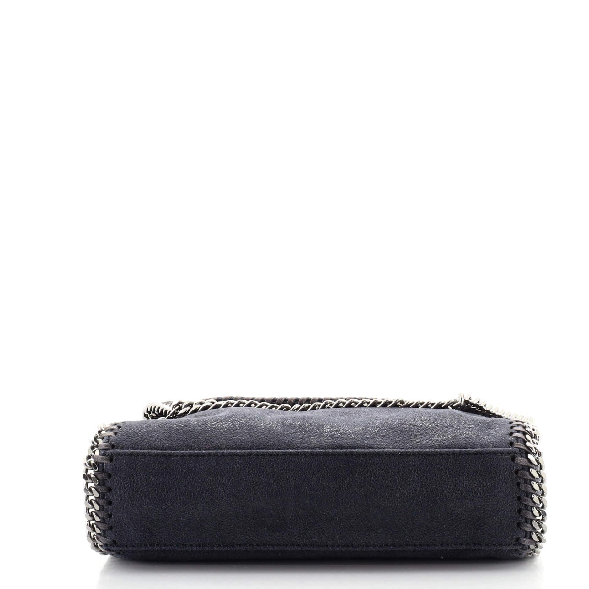 Stella McCartney Falabella Clutch on Chain Shaggy Deer In Good Condition In NY, NY