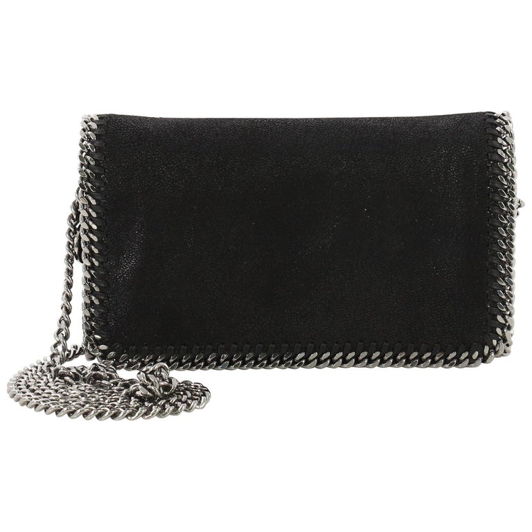 Stella McCartney Falabella Flap Crossbody Bag Shaggy Deer Mini at 1stDibs