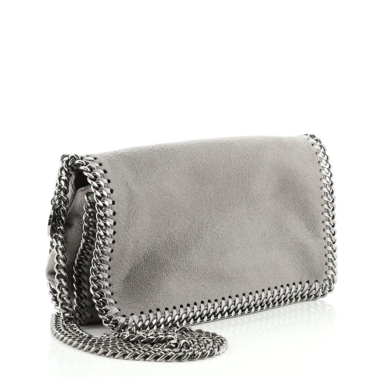 Stella McCartney Falabella Flap Crossbody Bag Shaggy Deer Small at 1stDibs