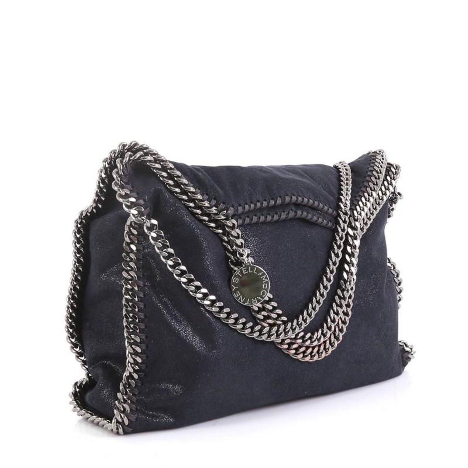 Stella Mccartney Falabella Fold Over Bag Gy Deer