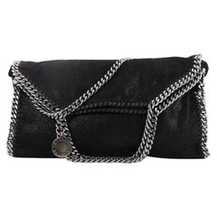 Stella McCartney Falabella Fold Over Bag Shaggy Deer
