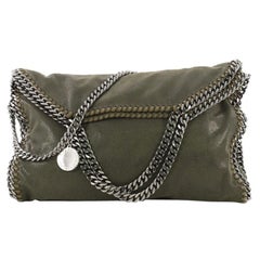 Stella McCartney Falabella Fold Over Bag Shaggy Deer