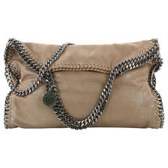 Stella McCartney Falabella Fold Over Bag Shaggy Deer