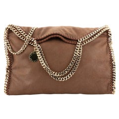 Stella McCartney Falabella Fold Over Bag Shaggy Deer