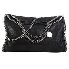 Stella McCartney Falabella Fold Over Bag Shaggy Deer
