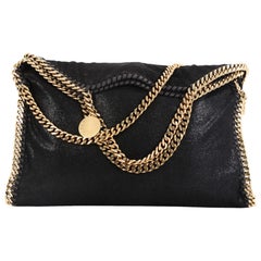 Stella McCartney Falabella Fold Over Bag Shaggy Deer