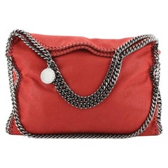 Stella McCartney Falabella Fold Over Bag Shaggy Deer