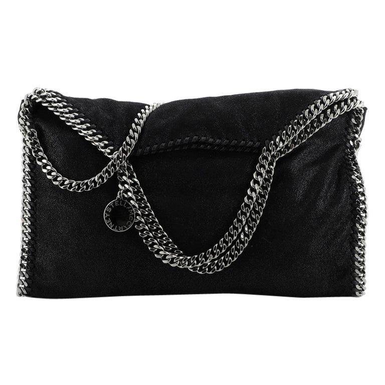 Stella McCartney Falabella Fold Over Bag Shaggy Deer
