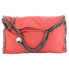 Stella McCartney Falabella Fold Over Bag Shaggy Deer