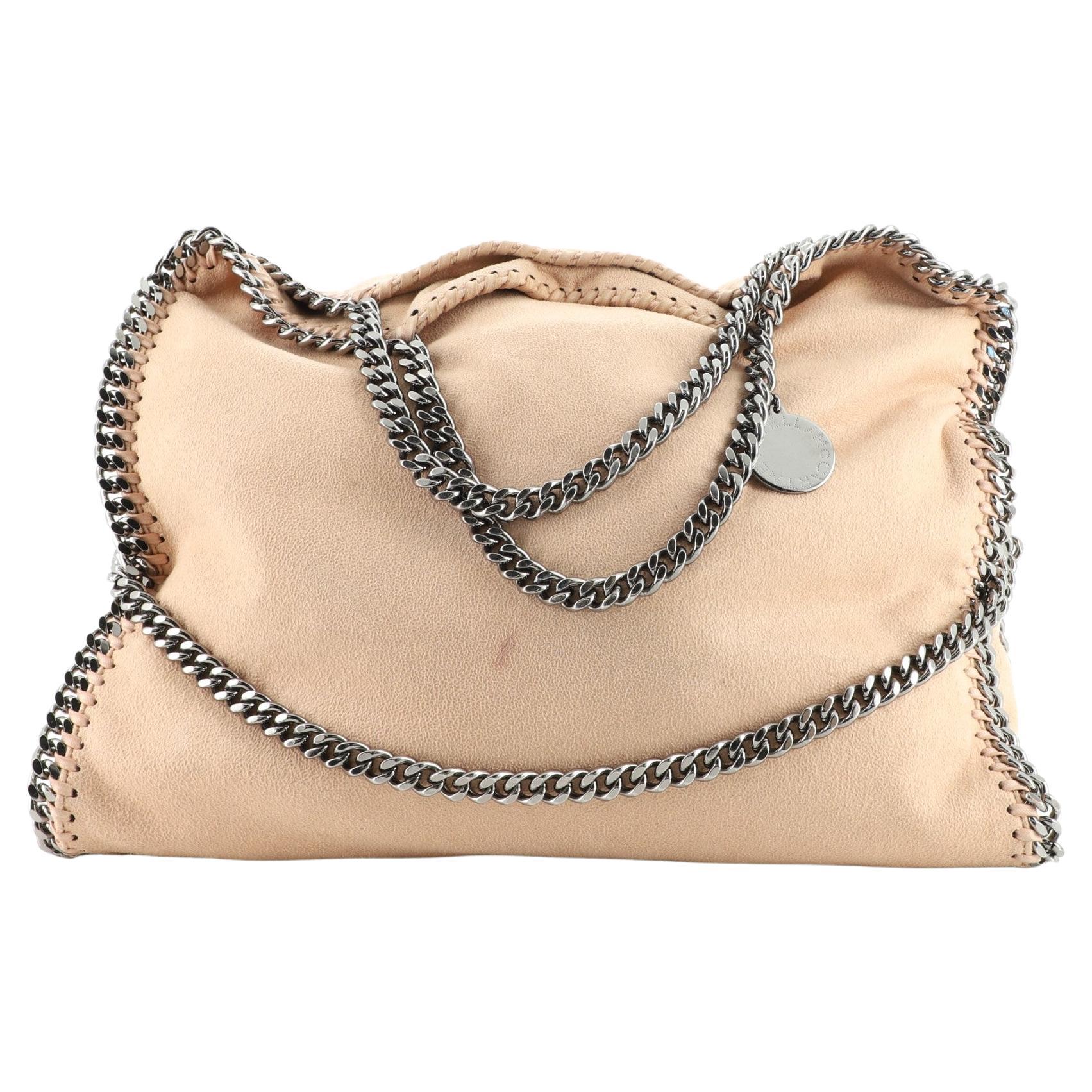 Stella McCartney Women's Falabella Shaggy Deer Shoulder Bag Brown