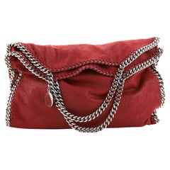 Stella McCartney Falabella Fold Over Bag Shaggy Deer