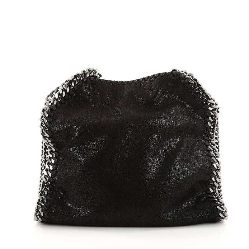 Stella McCartney Falabella Fold Over Crossbody Bag Embellished Shaggy Dee In Good Condition In NY, NY
