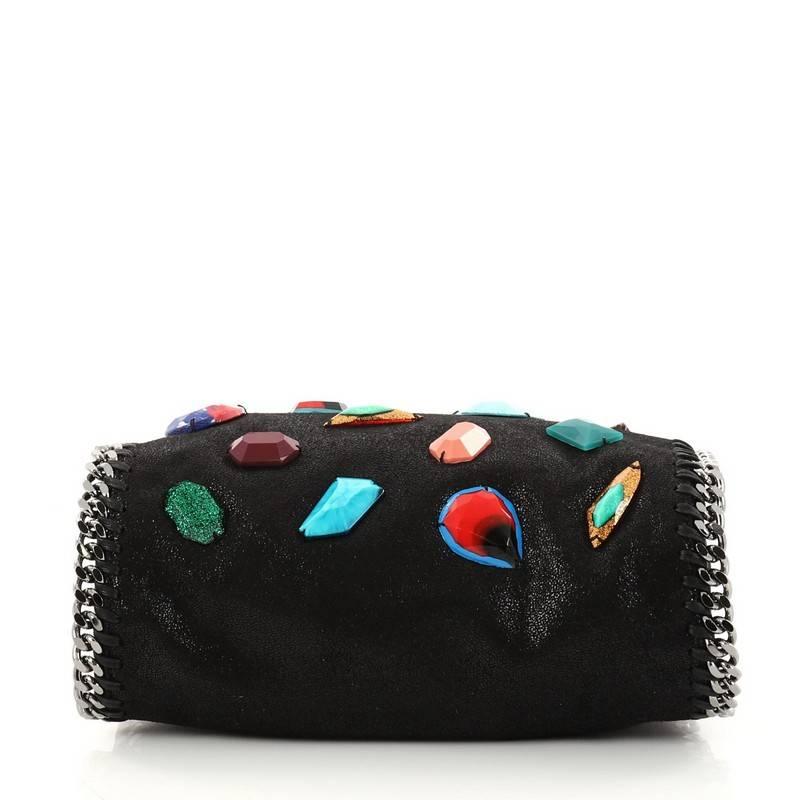 Women's or Men's Stella McCartney Falabella Fold Over Crossbody Bag Embellished Shaggy Dee