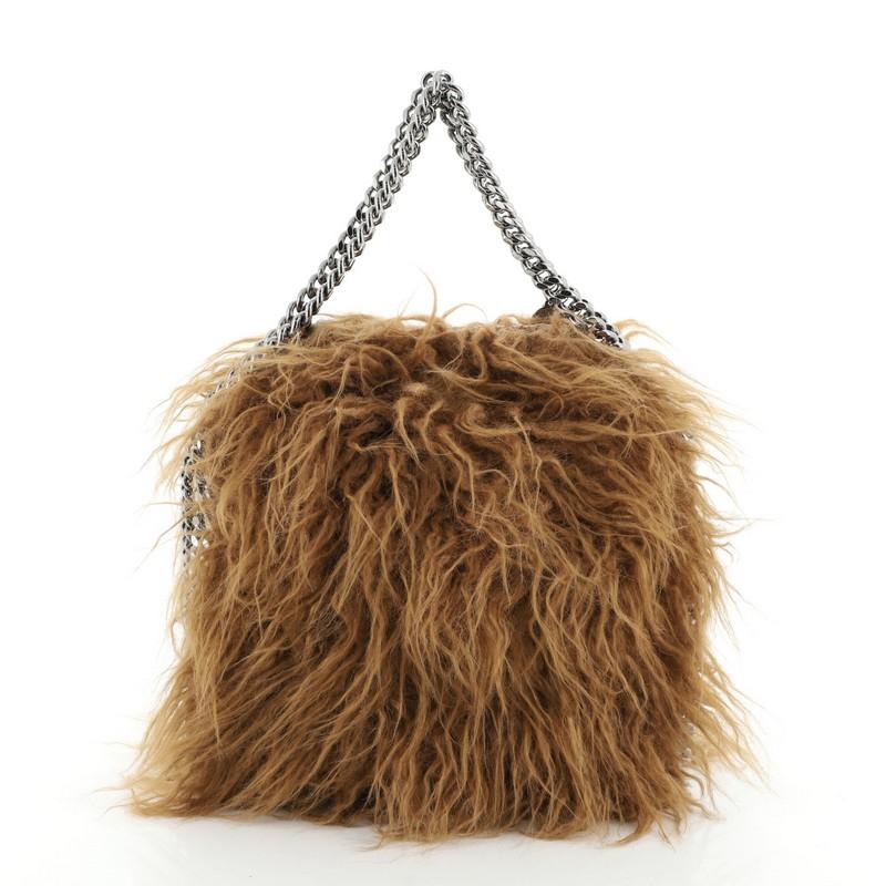 stella mccartney faux fur bag