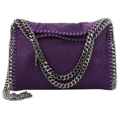 Stella McCartney Falabella Fold Over Crossbody Bag Shaggy Deer Mini Stella McCartney Falabella Fold Over Crossbody Bag Shaggy Deer Mini