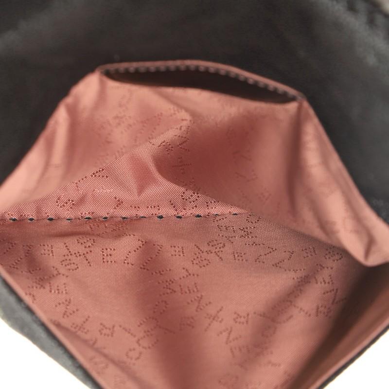 Women's or Men's Stella McCartney Falabella Fold Over Flap Crossbody Bag Embellished Shaggy Deer 