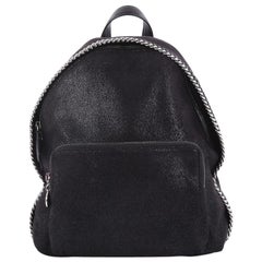 Stella McCartney Falabella Front Zip Backpack Shaggy Deer Mini
