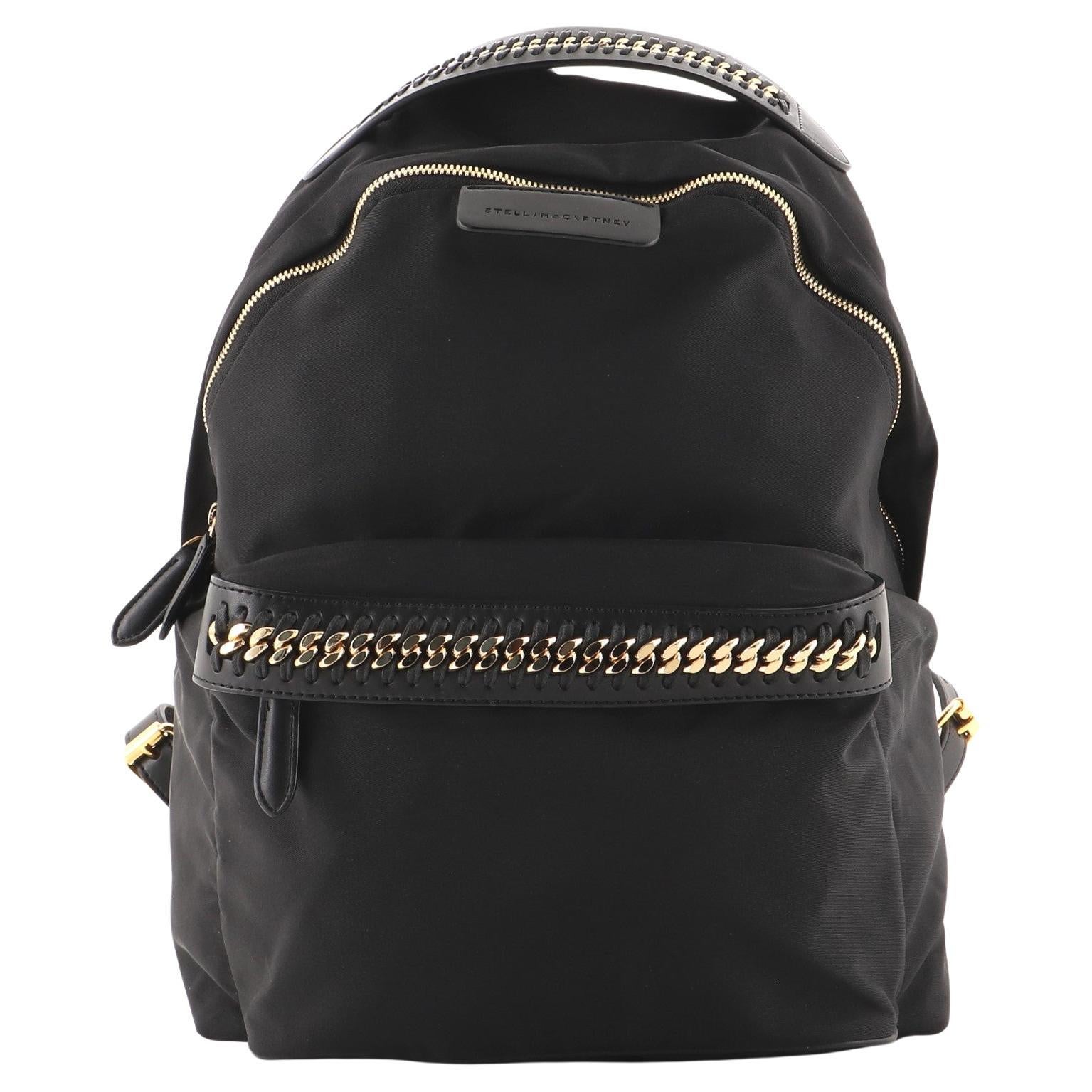 Stella McCartney Falabella Go Monogram Backpack Printed Canvas Medium