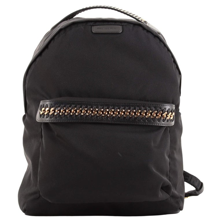 Stella McCartney Falabella Go Backpack Nylon Medium For Sale at 1stDibs