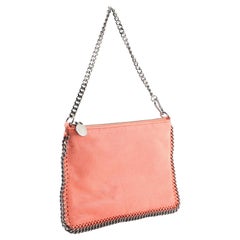 Stella McCartney Falabella Pochette Shaggy Deer Orange