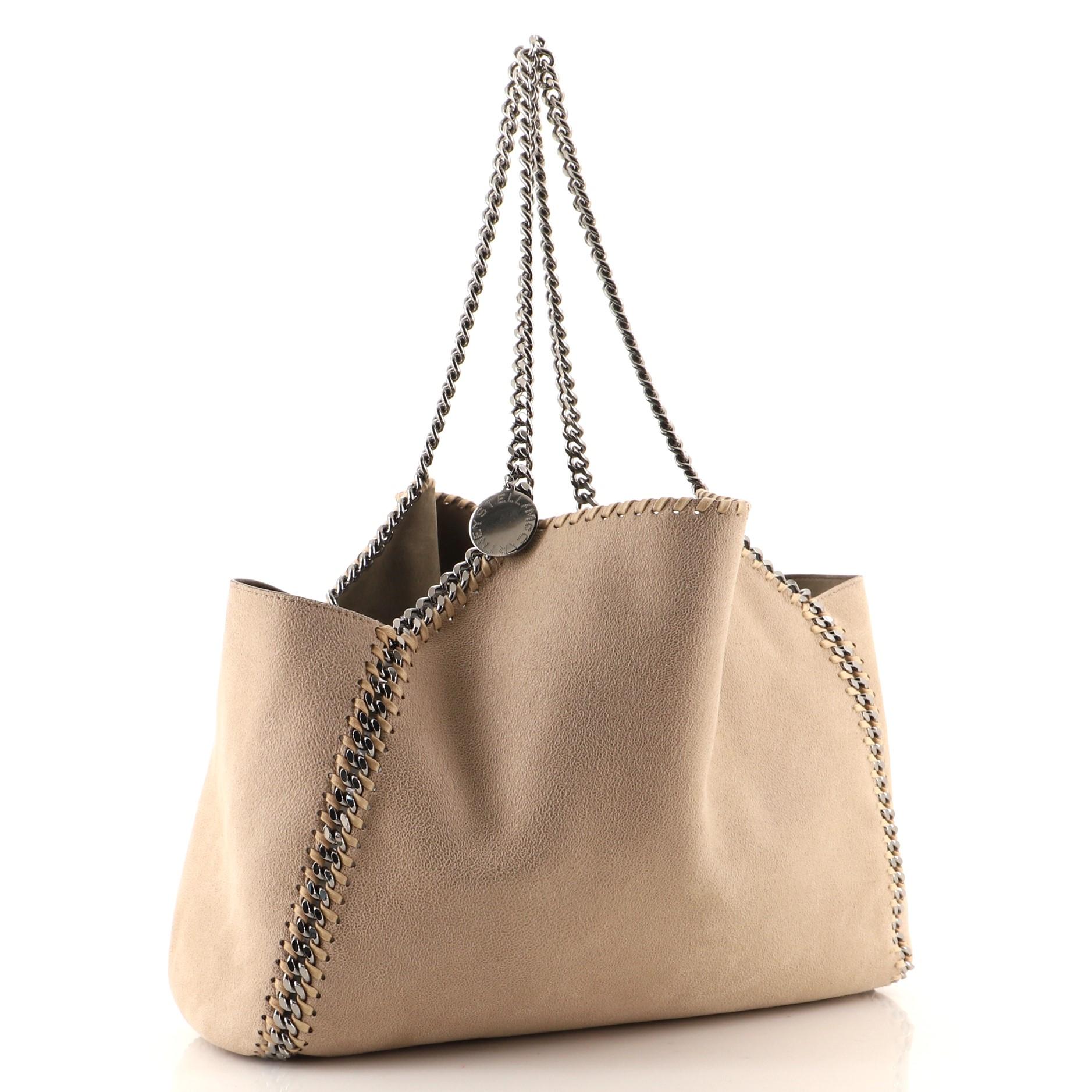 Stella McCartney Stella McCartney Falabella Wendbare Tragetasche aus zotteligem Hirsch Groß (Braun)