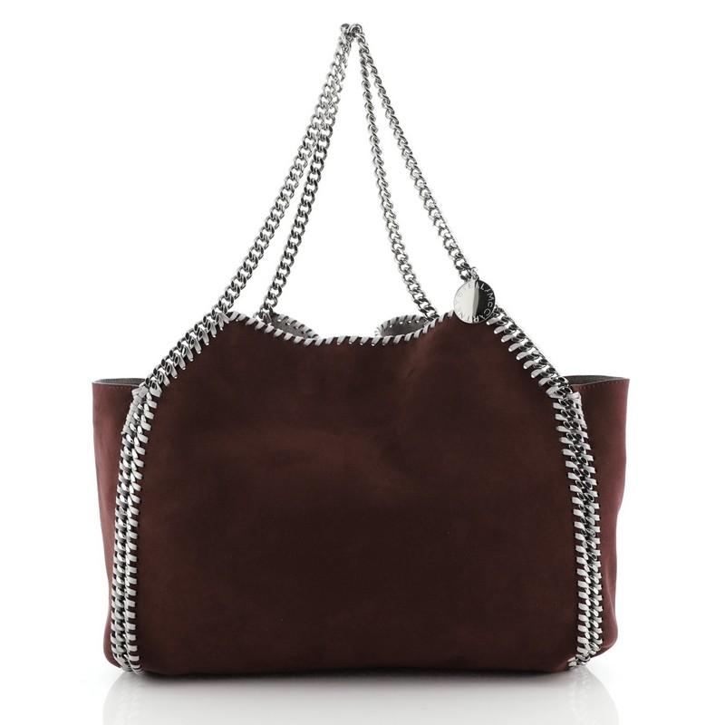 Stella McCartney Falabella Reversible Tote Shaggy Deer Large In Good Condition In NY, NY