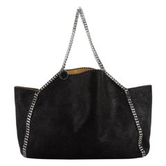 Stella McCartney Falabella Reversible Tote Shaggy Deer Large