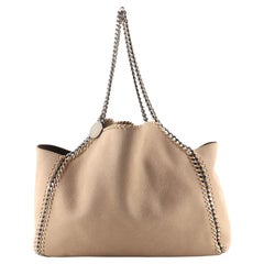 Stella McCartney Stella McCartney Falabella Wendbare Tragetasche aus zotteligem Hirsch Groß