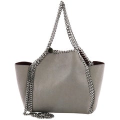 Stella McCartney Falabella Reversible Tote Shaggy Deer Small