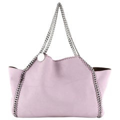 Stella McCartney Falabella Reversible Tote Shaggy Deer Small