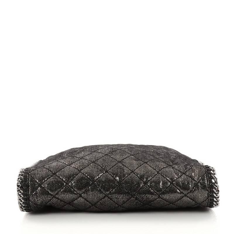 Women's Stella McCartney Falabella Tote Quilted Shaggy Deer Small