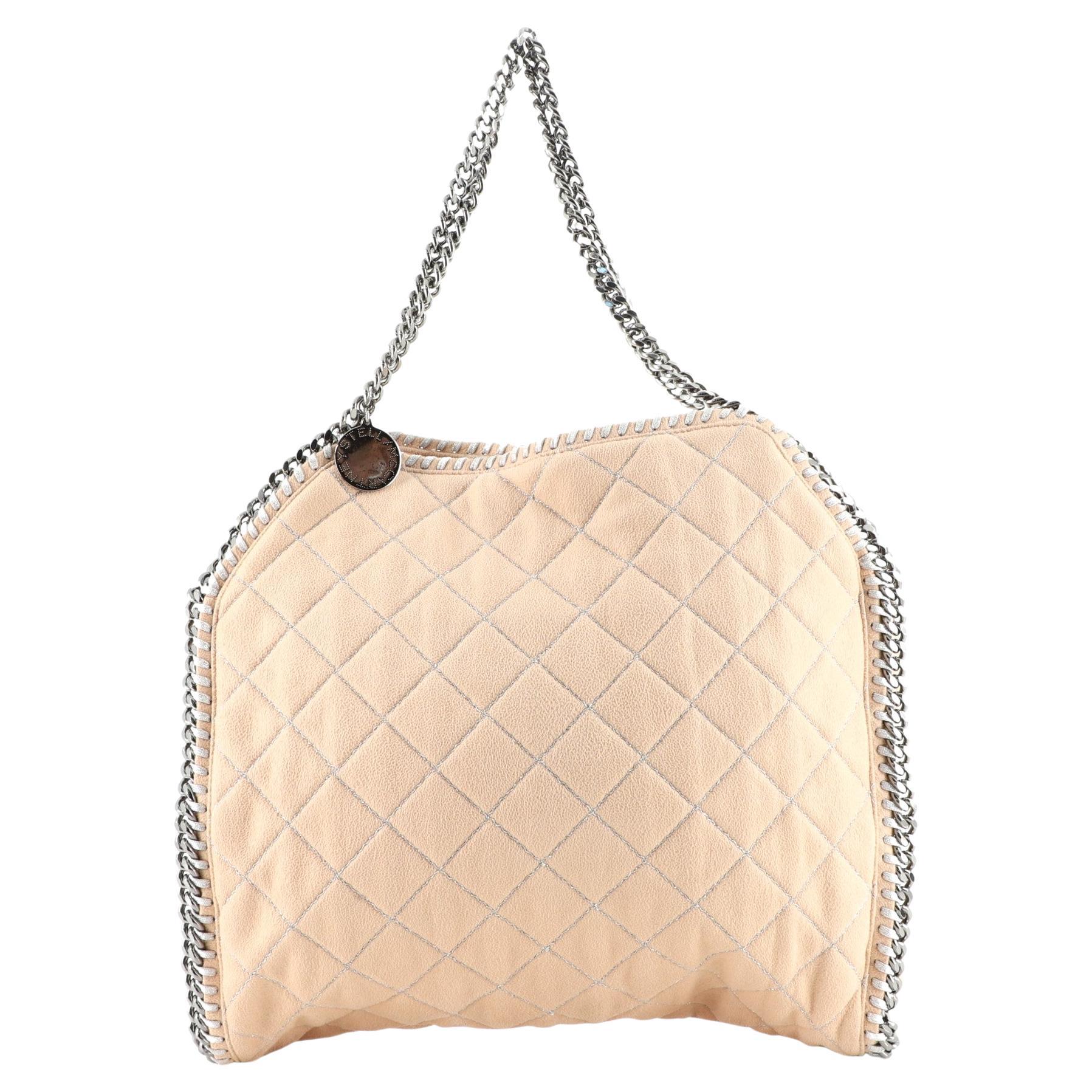 Stella McCartney Falabella Tote Quilted Shaggy Deer Small For Sale at  1stDibs