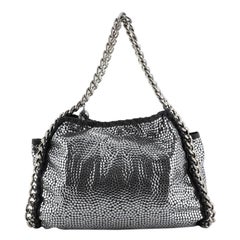 Stella McCartney Falabella Tote Studded Faux Suede Small
