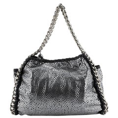 Stella McCartney Falabella Tote Studded Faux Suede Small