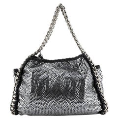 Stella McCartney Falabella Tote Studded Faux Suede Small