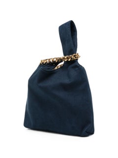 Stella McCartney Falabella Wristlet Bag — Navy