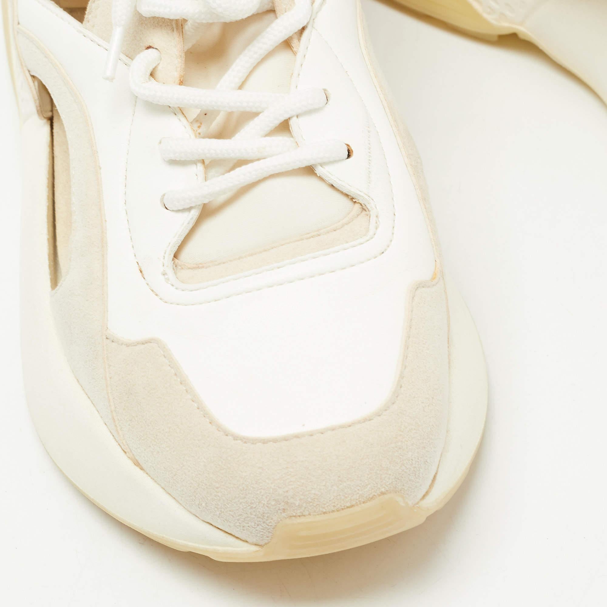 Women's Stella McCartney Faux Leather And Faux Suede Eclypse Low Top Sneakers Size 36
