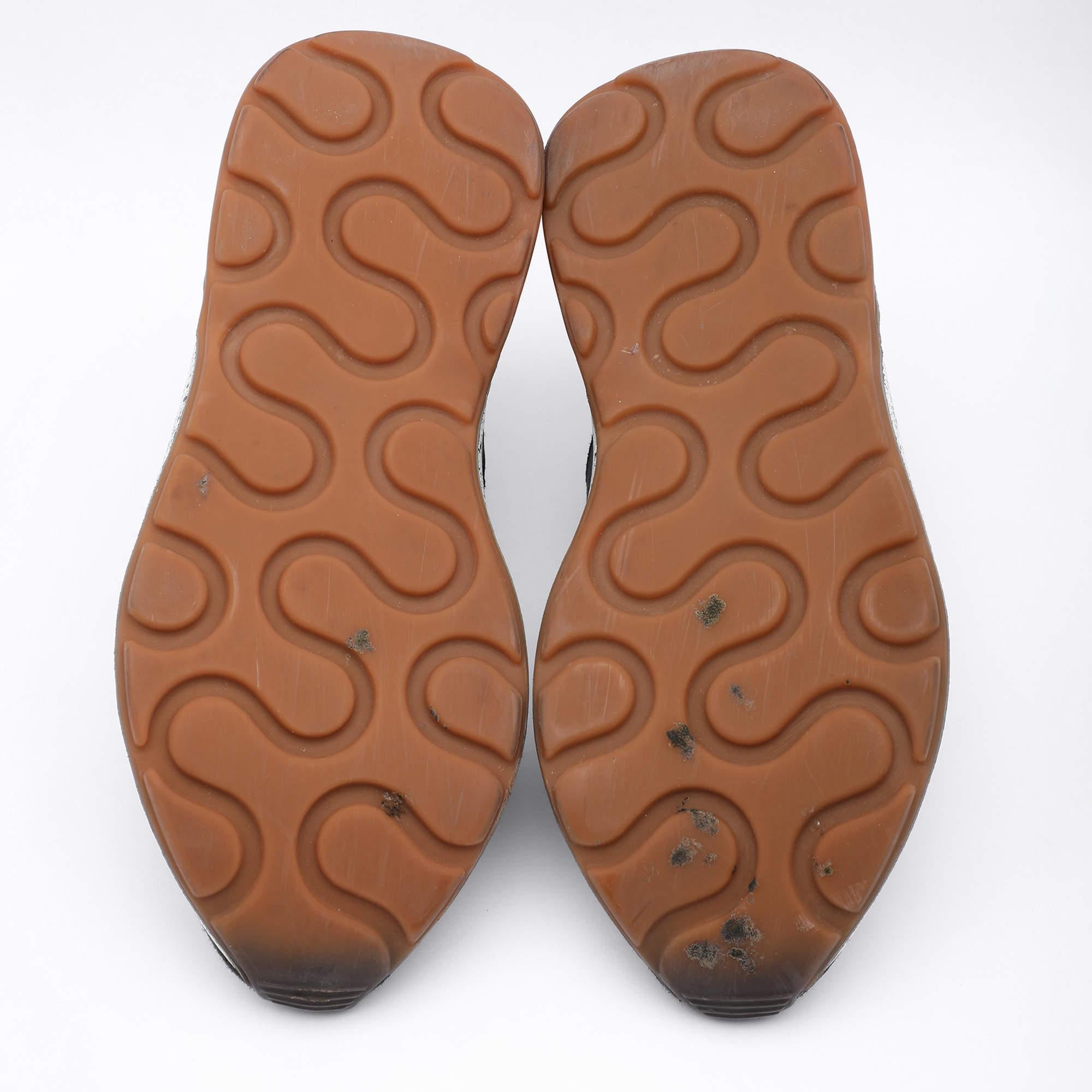 Baskets basses Eclypse Stella McCartney en faux cuir et faux daim, taille 38 en vente 1